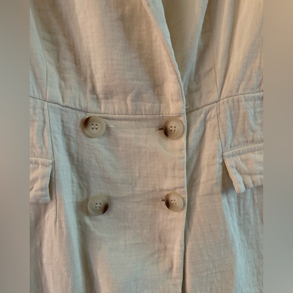 Steve Madden Cream Sleeveless Romper - Picture 7 of 10